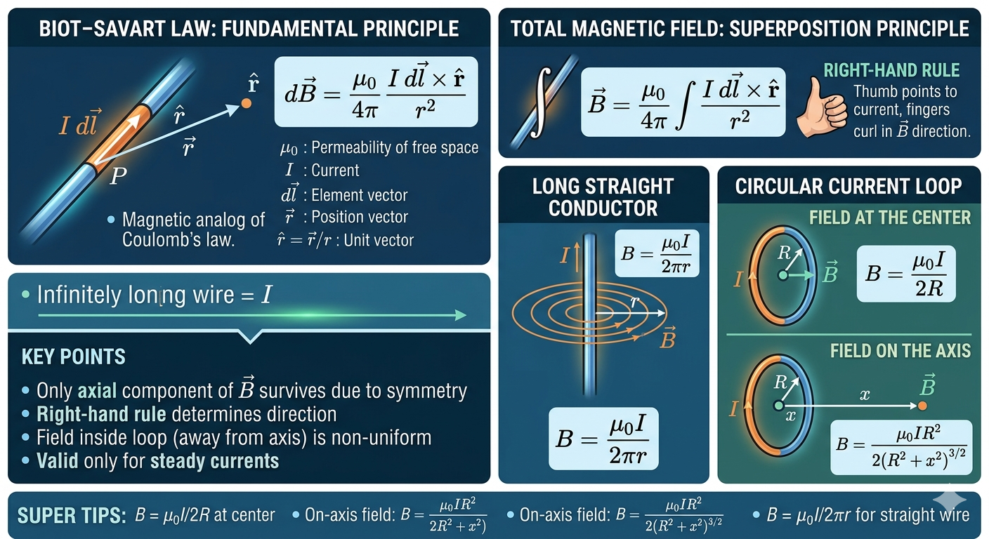 Biot Savart Law Illustration