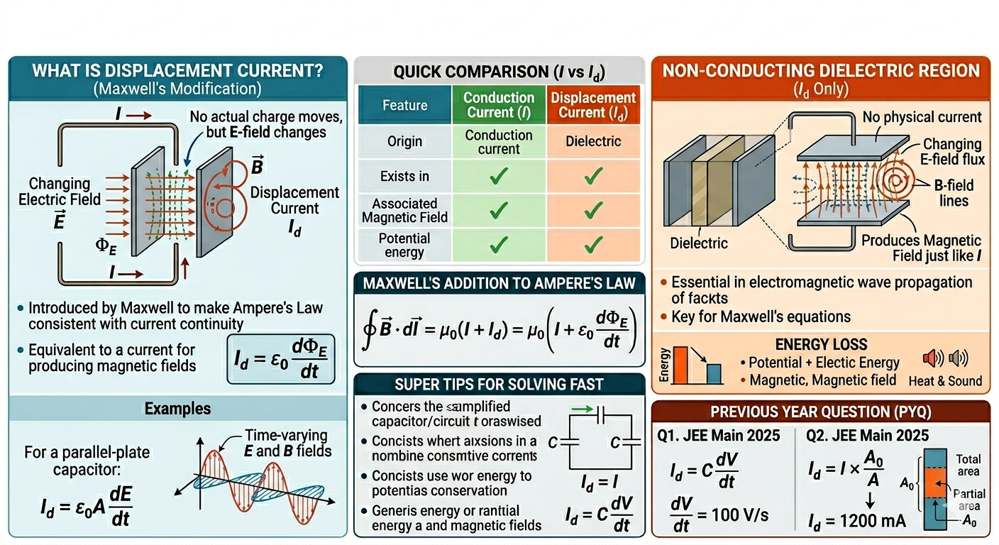 Displacement Current Illustration
