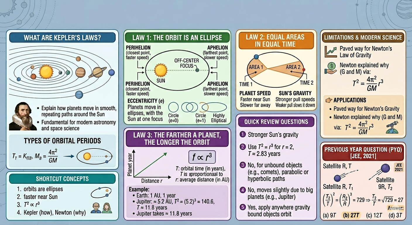 Kepler's Laws Illustration