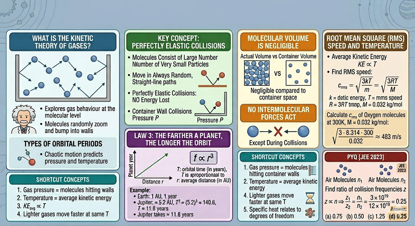Kinetic Theory of Gases Illustration