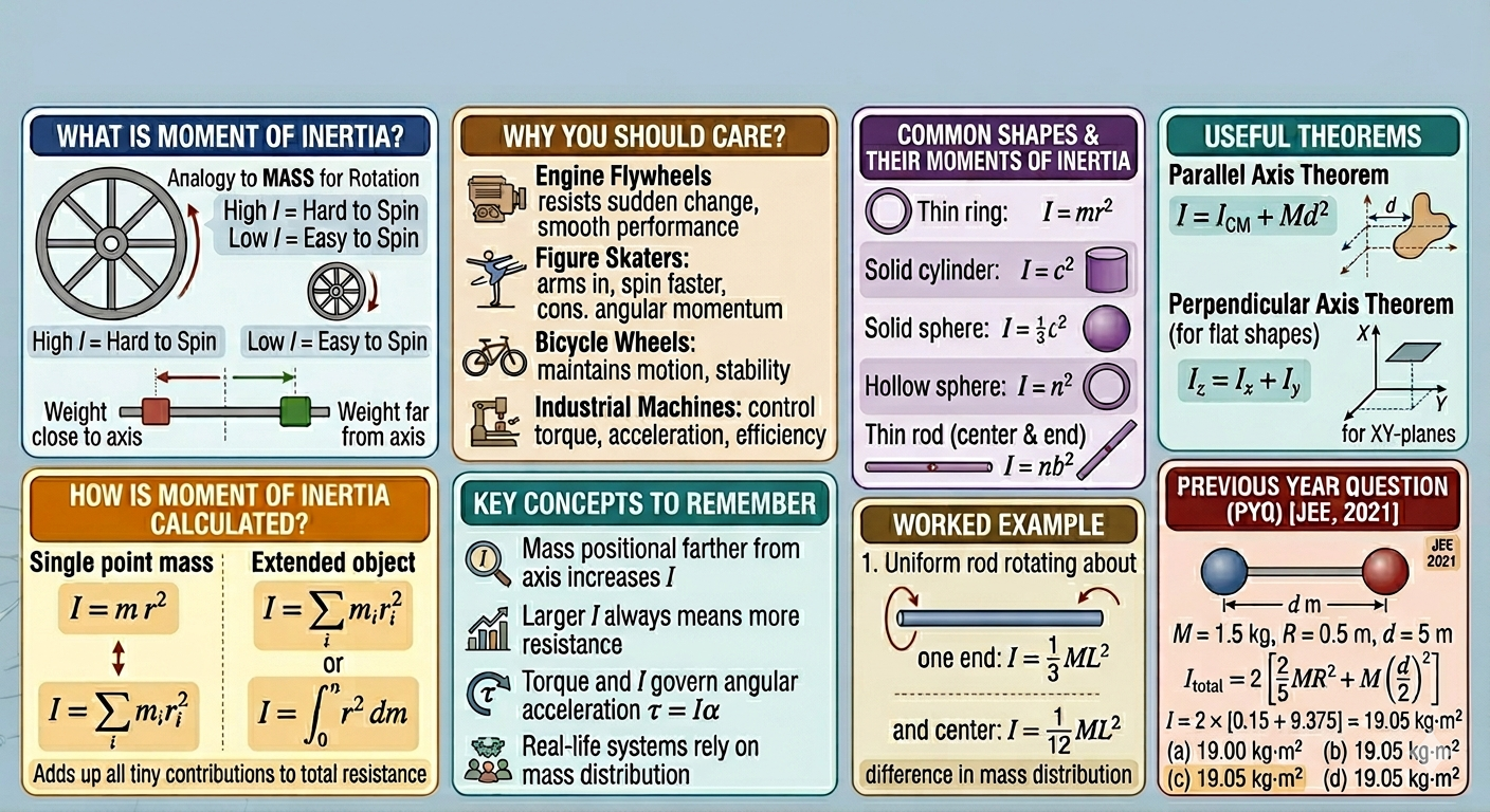 Moment of Inertia Illustration