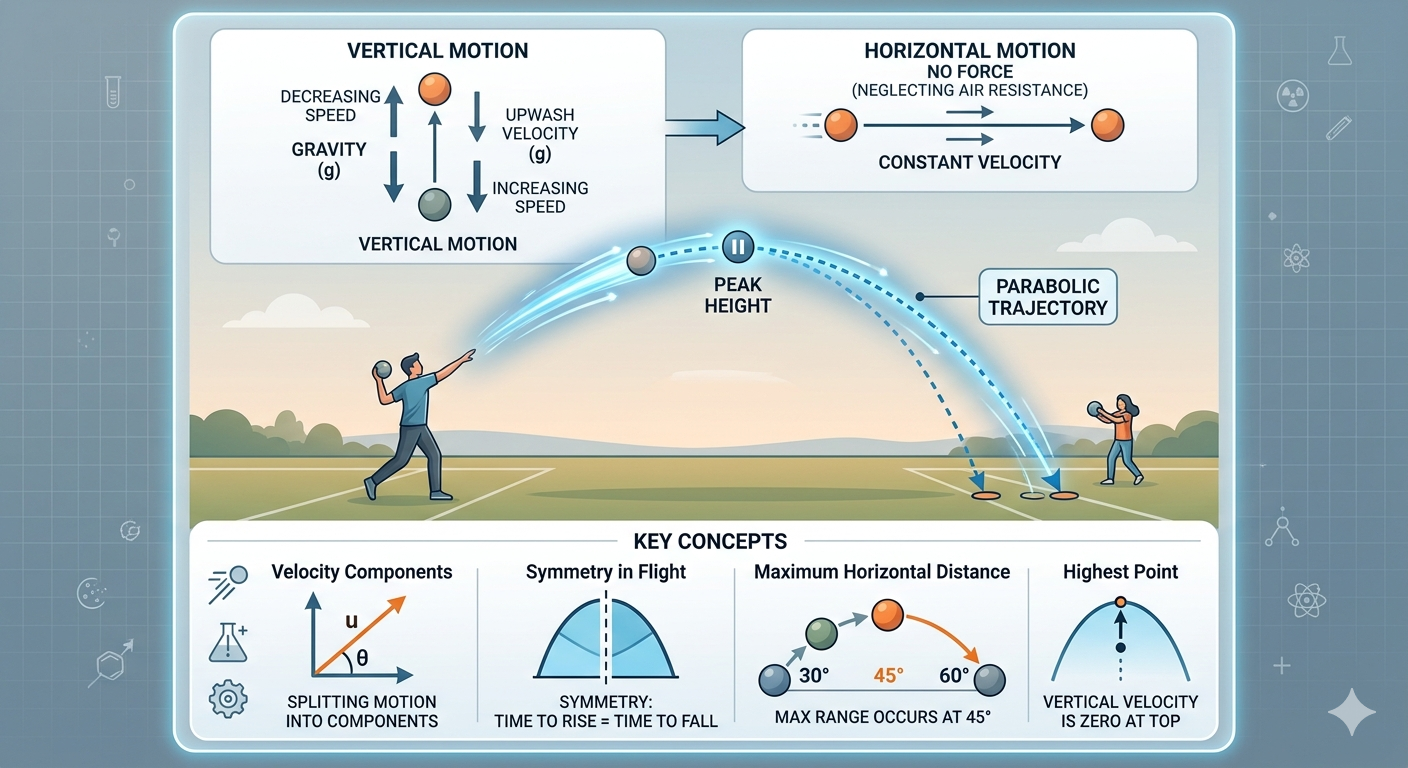 Projectile Motion Illustration