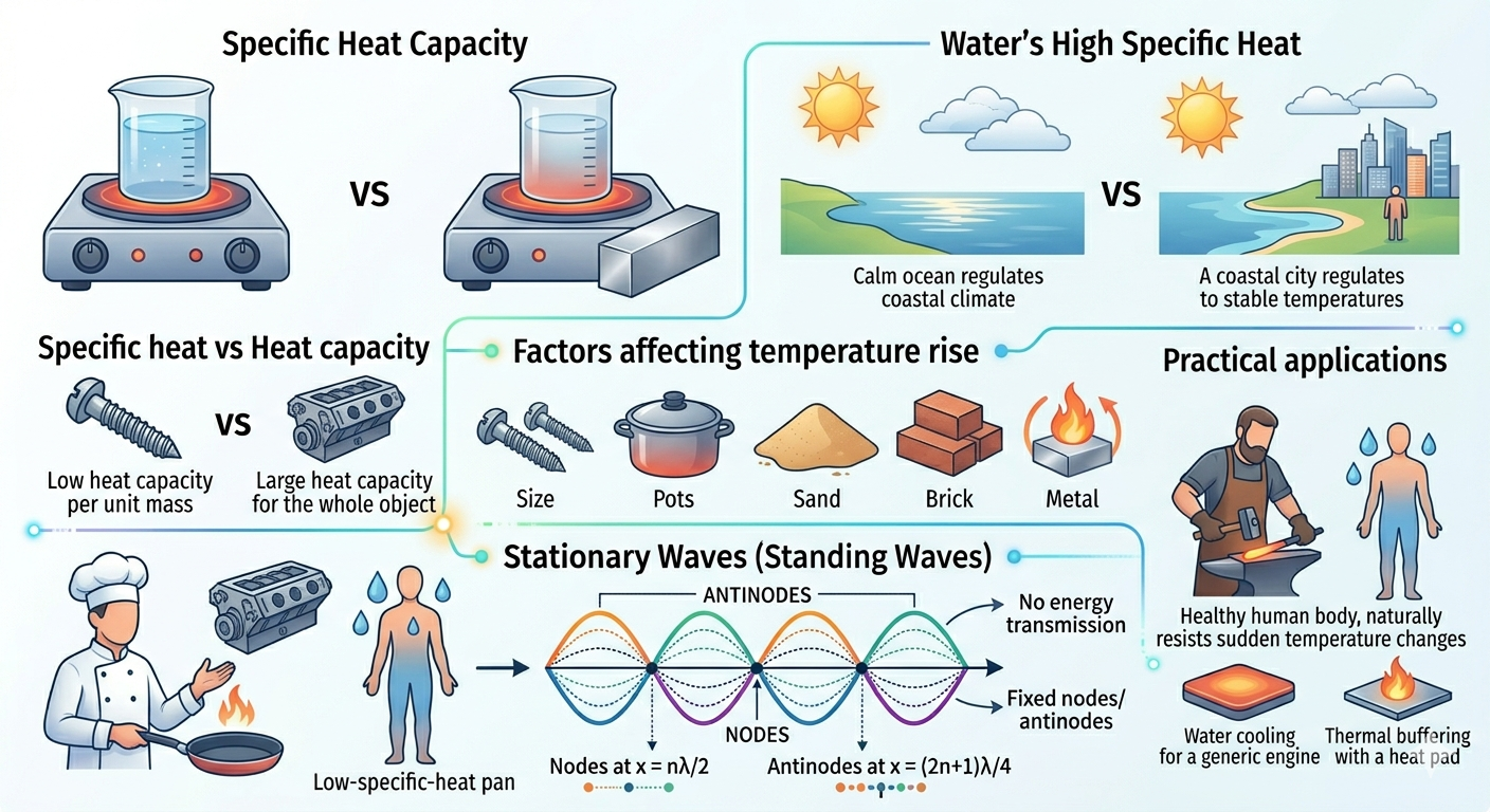 Specific Heat Capacity Illustration